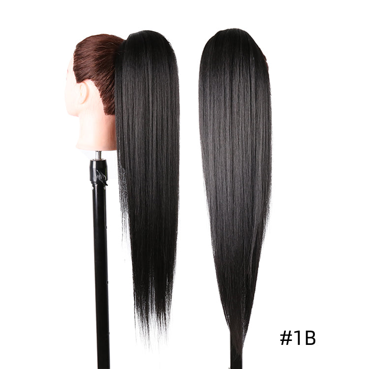 Lucy Straight Drawstring Ponytail