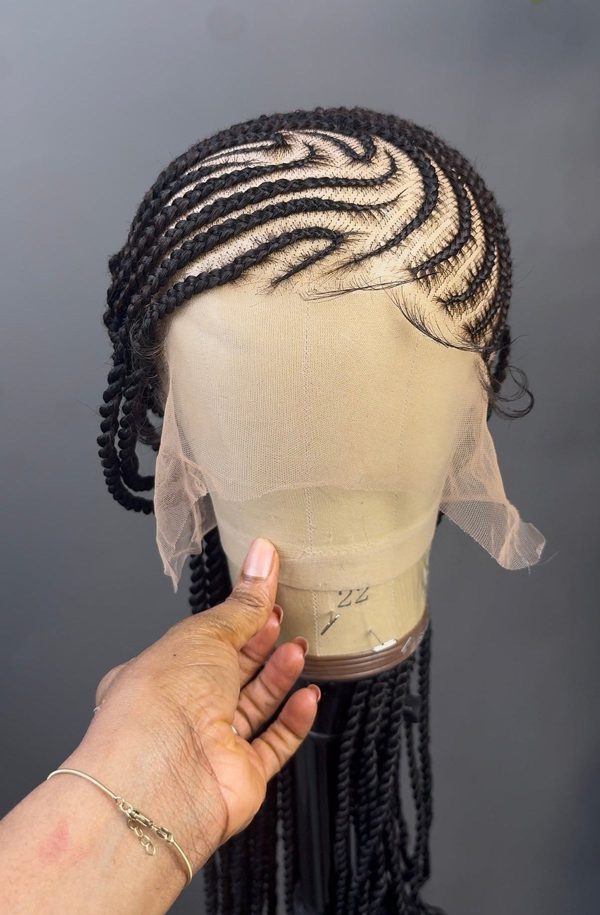 Lemonade Cornrow Braided Wig