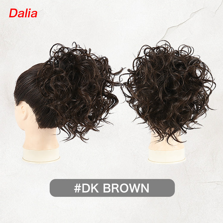 Dalia Wavy Bun Ponytail