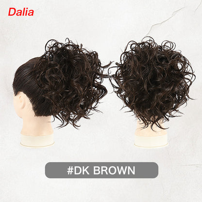 Dalia Wavy Bun Ponytail
