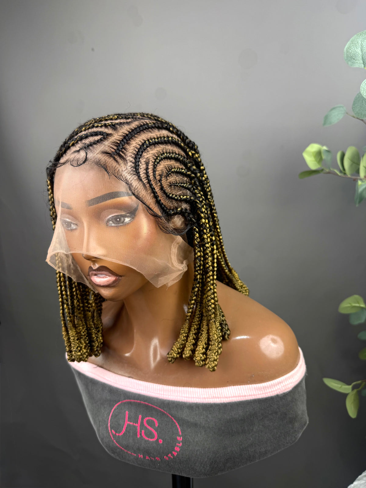 lemonade blonde barrel braids