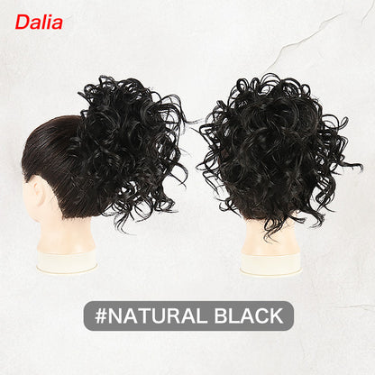 Dalia Wavy Bun Ponytail